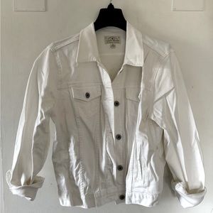 Lucky Brand White Denim Jacket